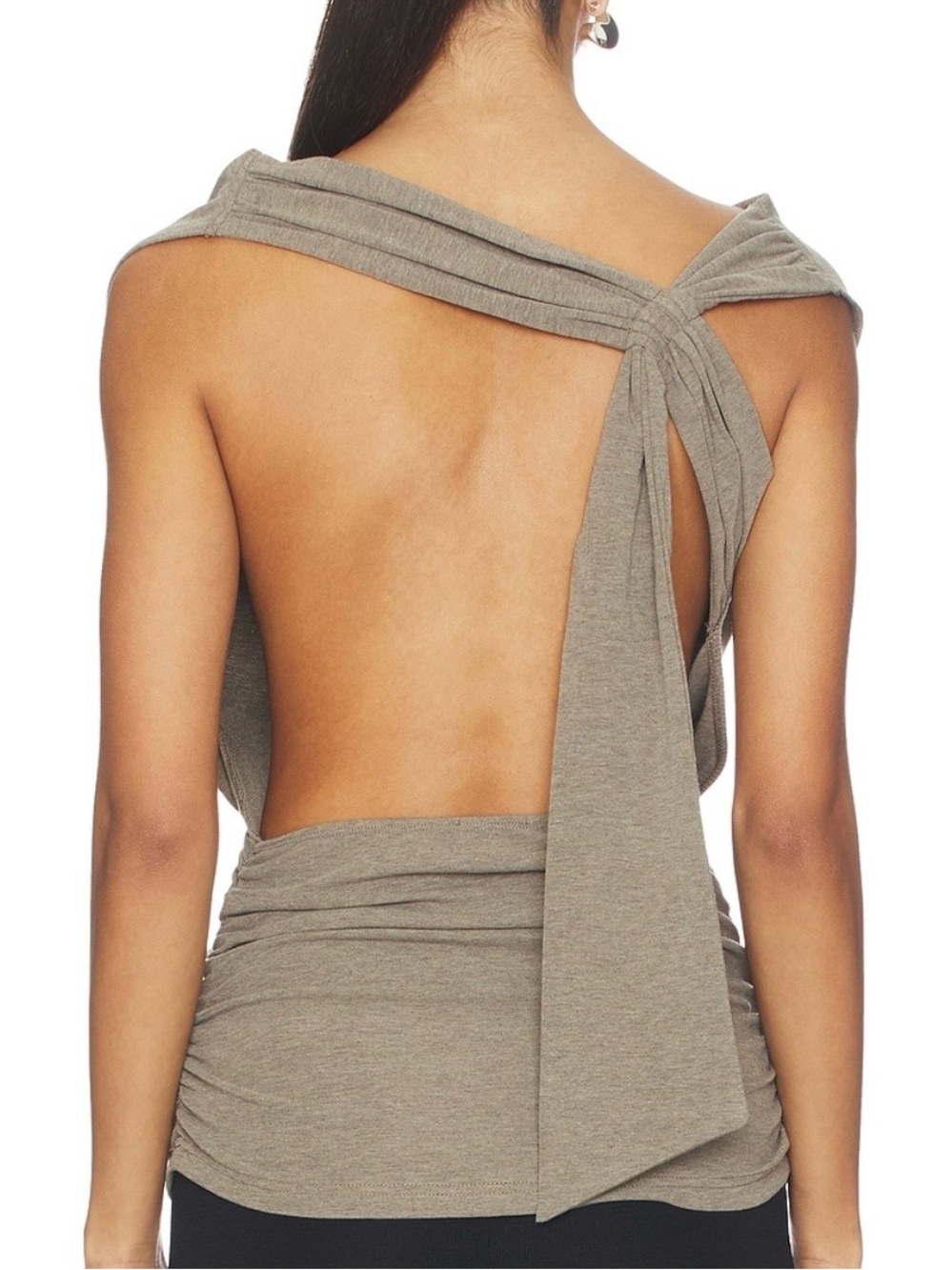 Superdown • Cecilia Top in Grey - Picture 4 of 5